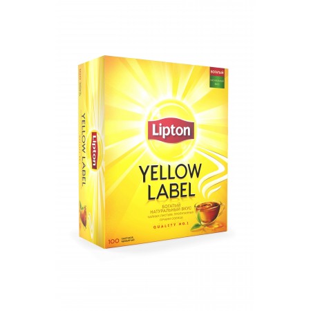 Lipton Yellow Label, 100 пакетиков