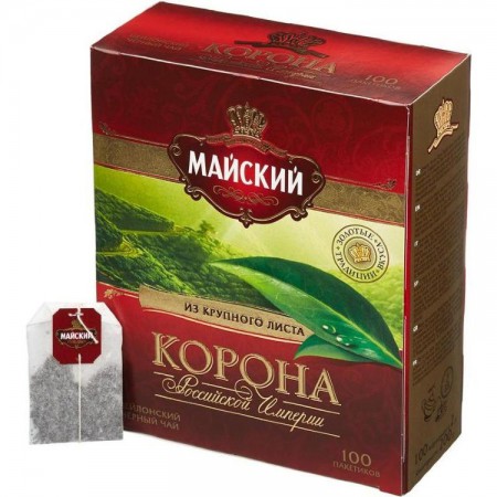 Чай Майский "Корона Российской Империи", 100 пакетиков
